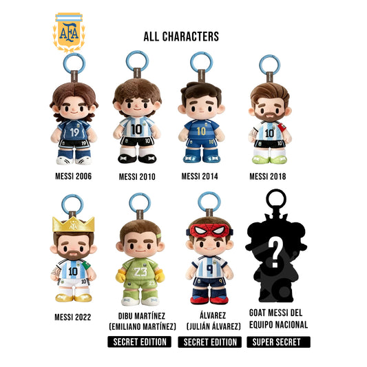 Argentina National Team Series Plush Pendant Blind Box