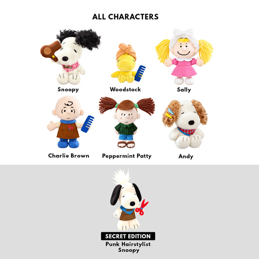 Peanuts Snoopy Barber Shop Plush Pendant Series Blind Box (PRE ORDER)