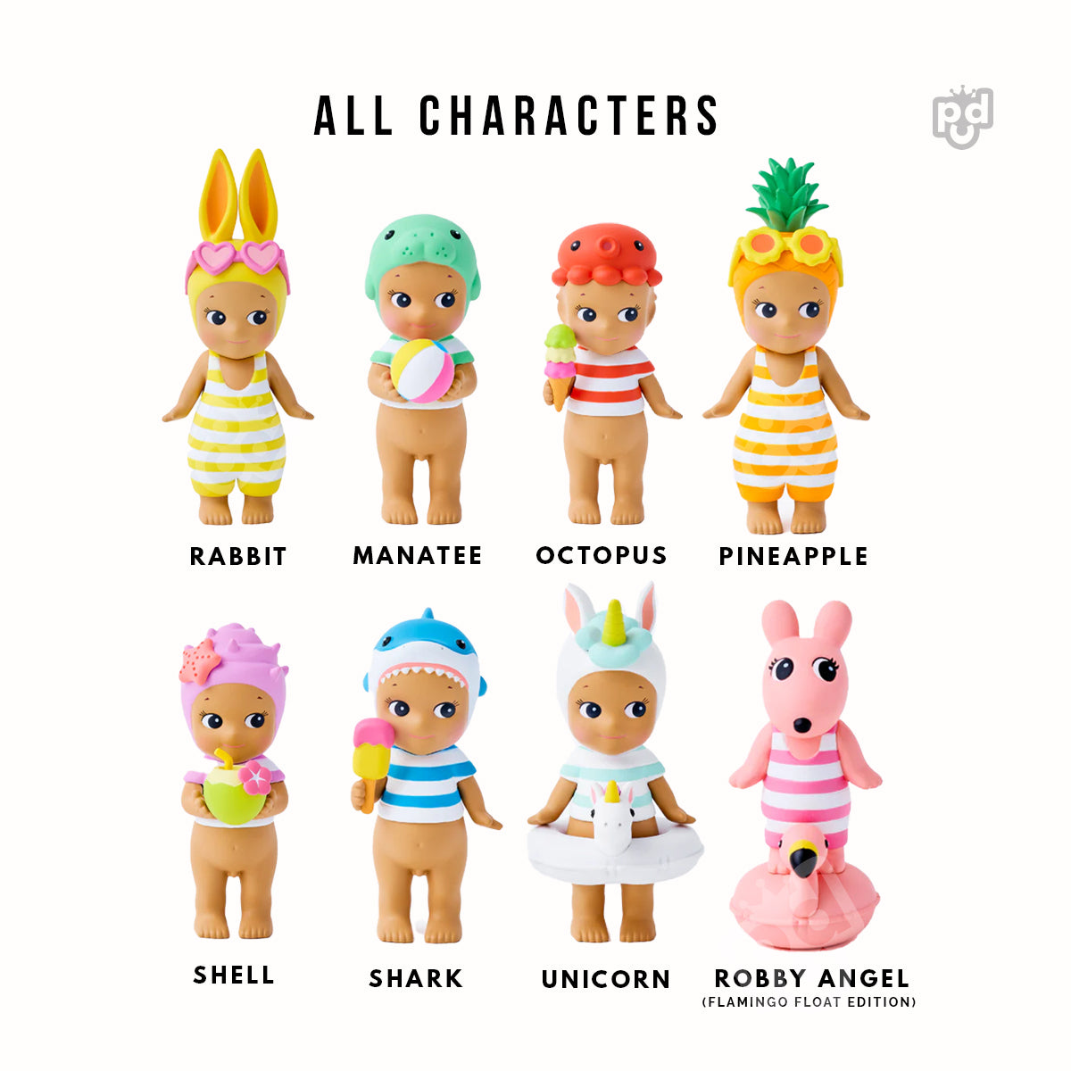 Sonny Angel Summer Vacation Series – Sun-Kissed Style Blind Box
