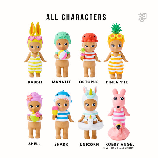 Sonny Angel Summer Vacation Series – Sun-Kissed Style Blind Box ☀️🏖️ (PRE-ORDER)
