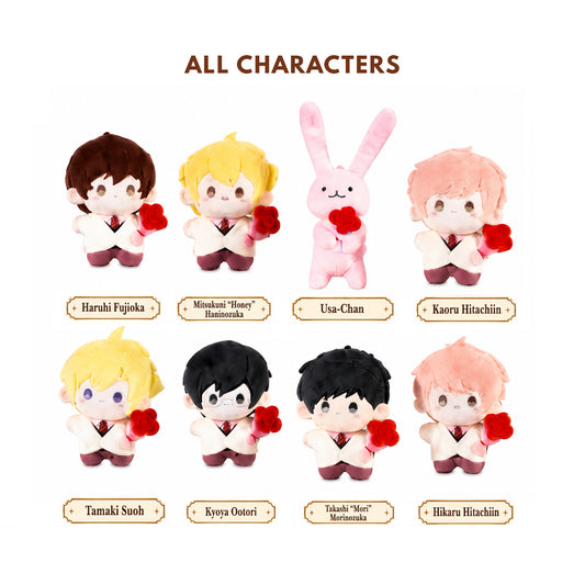 Ouran High School Host Club Scarlet And White Cute Gift Series Plush Pendant Blind Box