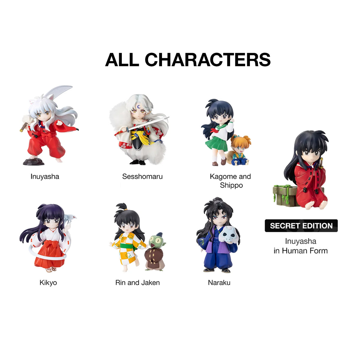 POP MART × GONG – Inuyasha The Journey of Sengoku Series Figures Blind Box