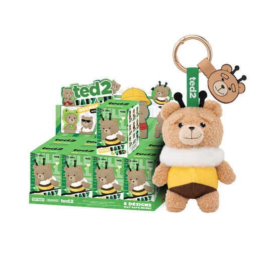 Baby Ted 2 Series Action Plush Pendant Blind Box -  POP MART × Gong (PRE ORDER)