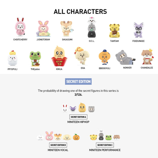 MINITEEN Healing Moments Series Figures Blind Box (PRE ORDER)