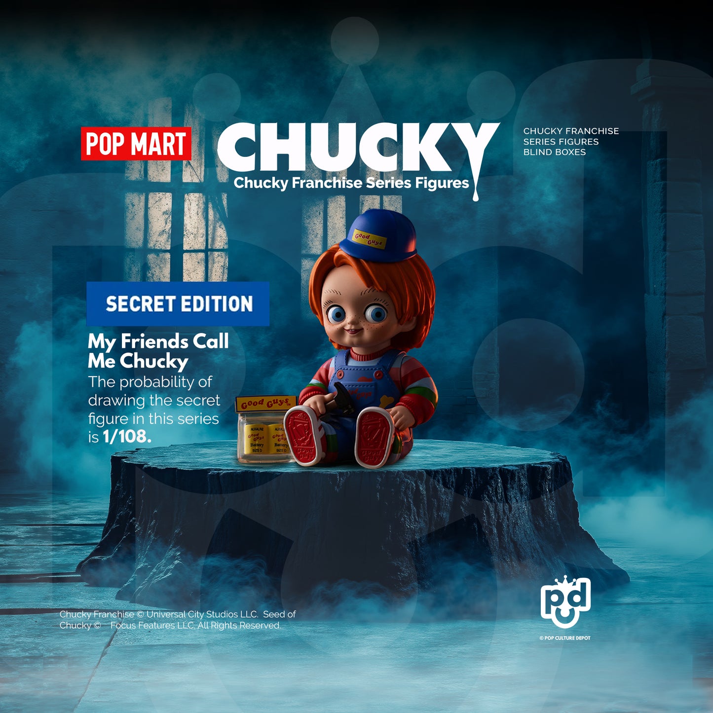 Chucky Franchise Series Figures Blind Box - POP MART