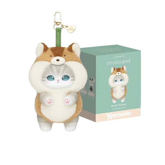 Kiramekko Nordic Kittens Series Vinyl Plush Pendant Blind Box (Pre Order)