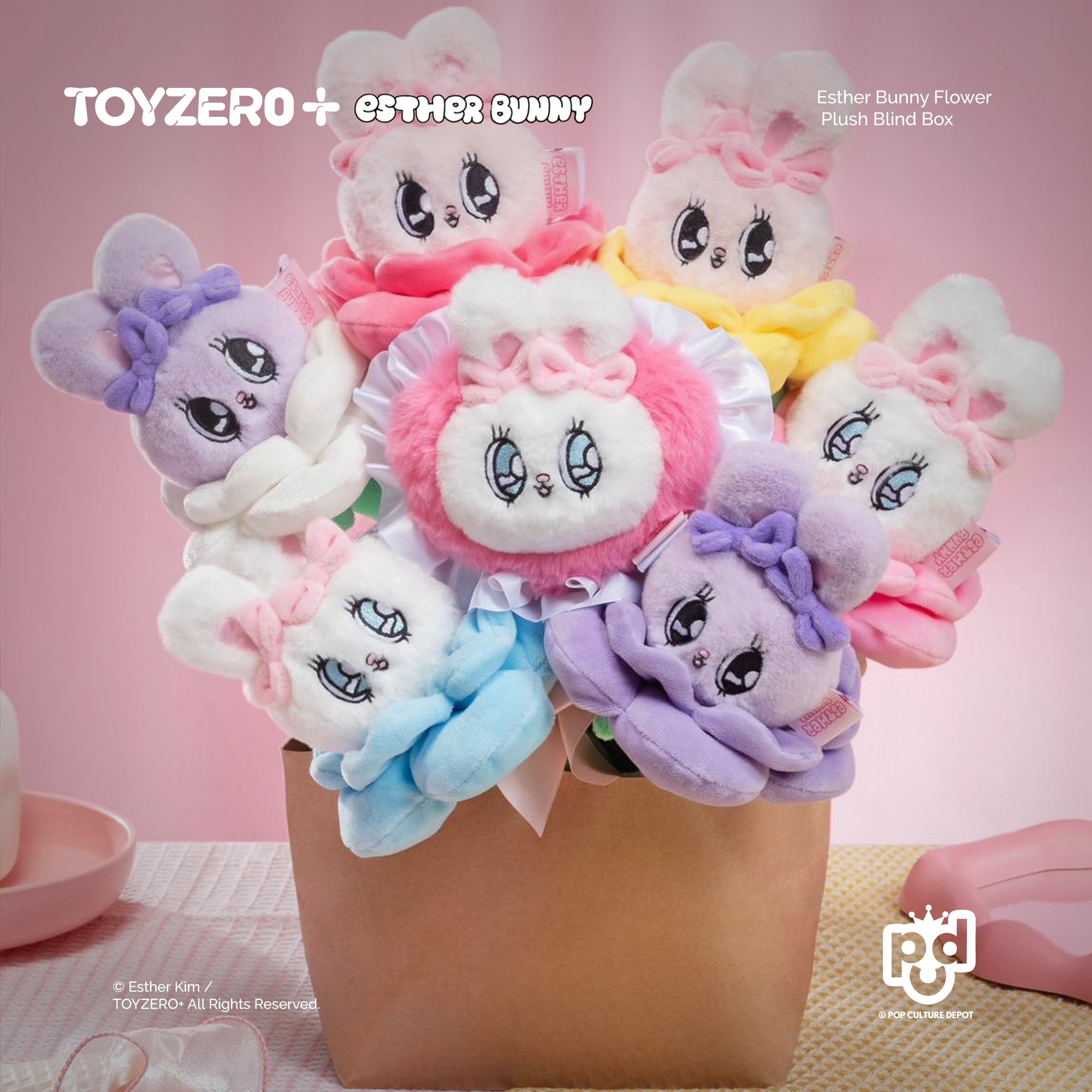 Esther Bunny Flower Plush Blind Box – POP CULTURE DEPOT