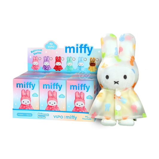 VIPO × Miffy Raincoat Plush Pendant Blind Box Series