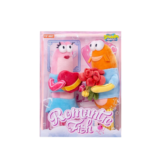 SpongeBob SquarePants – Bikini Bottom Buddies: Romantic Fish Series Plush Pendants x POP MART (PRE ORDER)