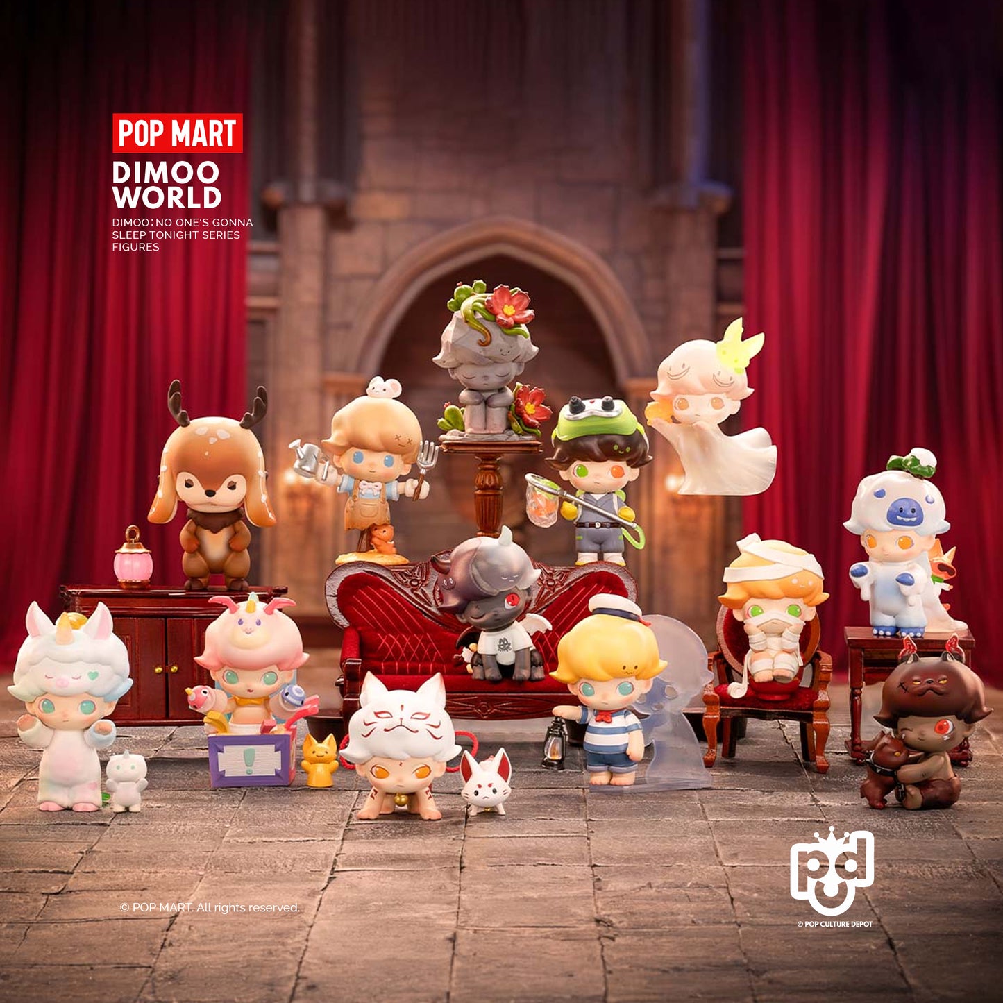 DIMOO: No One's Gonna Sleep Tonight Series Figures