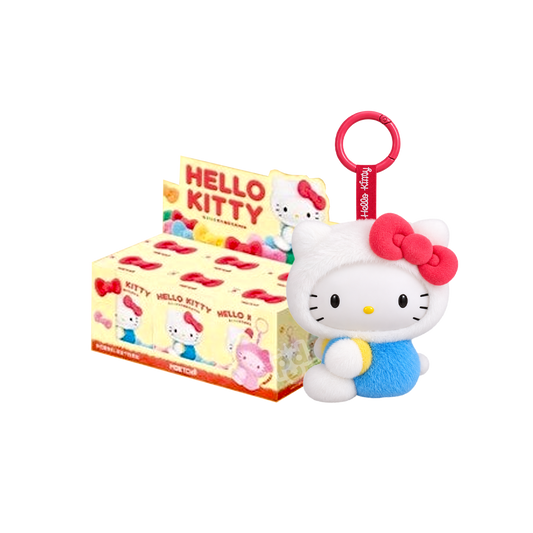 Hello Kitty Colorful Player Series Mini Vinyl Plush Pendant Blind Box (PRE ORDER)