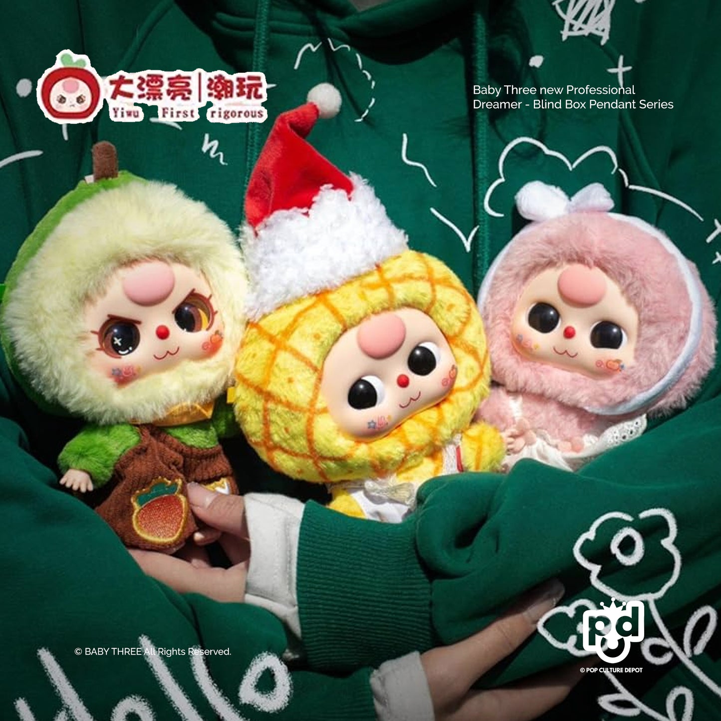 Baby Three's New Professional Dreamer Blind Box Pendant series