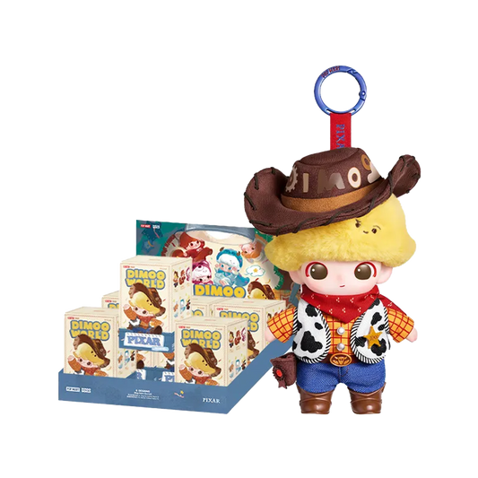 DIMOO WORLD × PIXAR Series – Vinyl Plush Pendant Blind Box (PRE-ORDER)