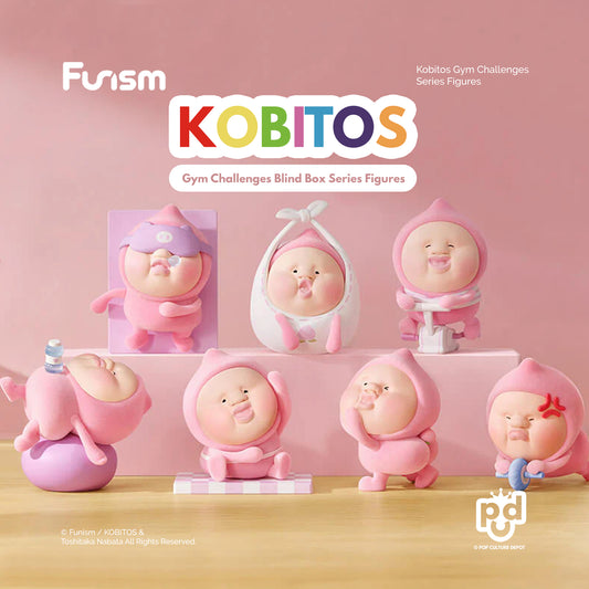 Kobitos Gym Challenges Blind Box Series Figures