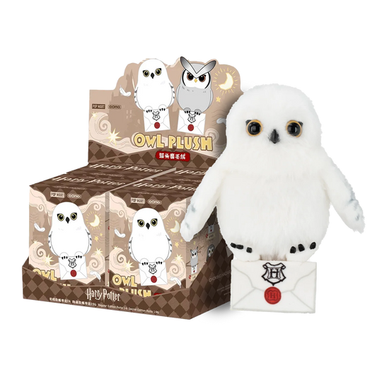 Harry Potter Owl Plush Pendant Blind Box - POP MART | GONG (PRE ORDER)