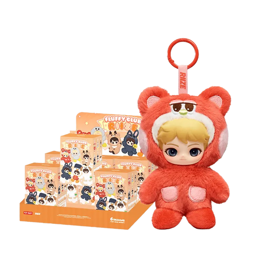 POP MART x RIIZE – Fluffy Club Series Vinyl Plush Doll Pendant Blind Box (PRE ORDER)
