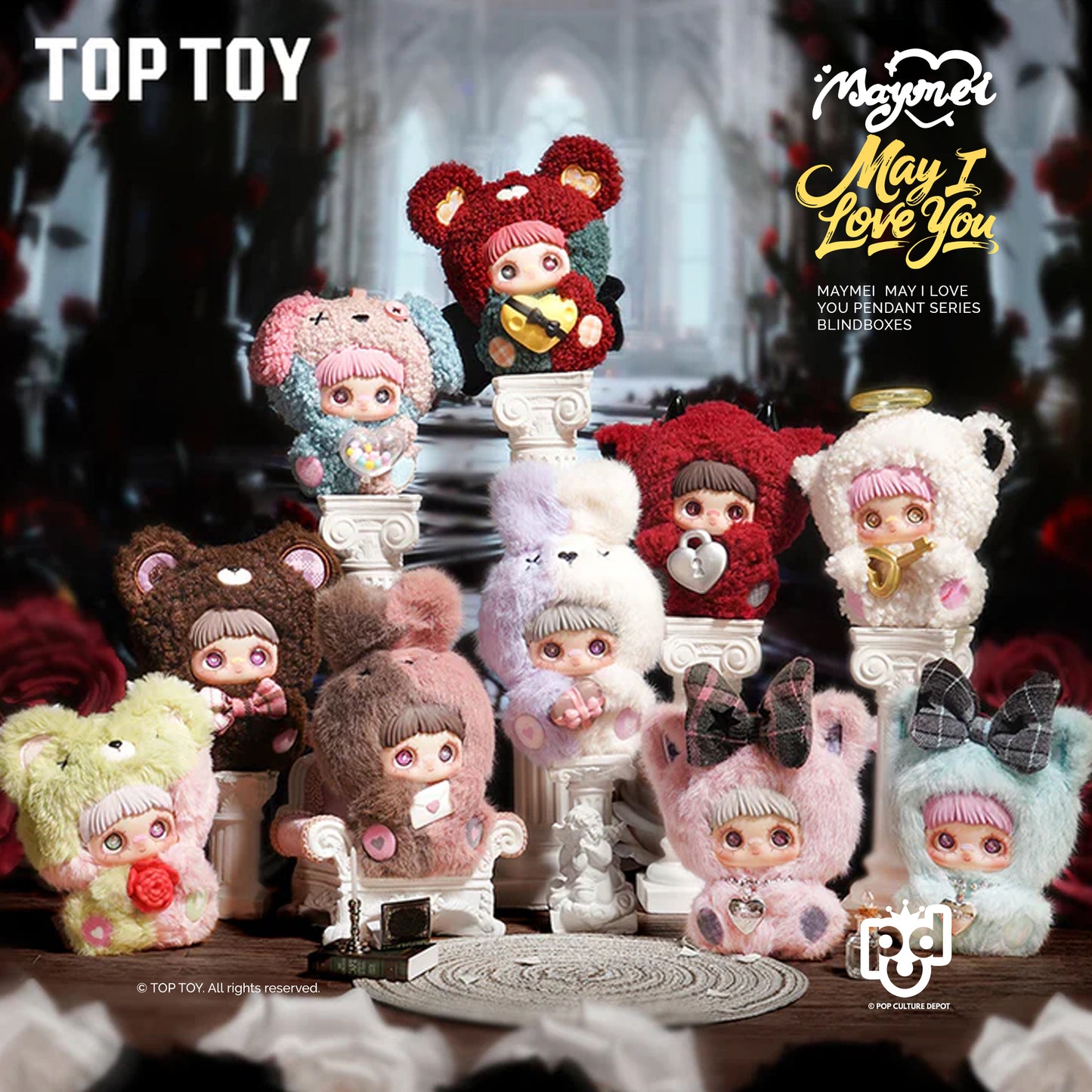 Maymei May I Love You Series Plush Dolls, Blind Box