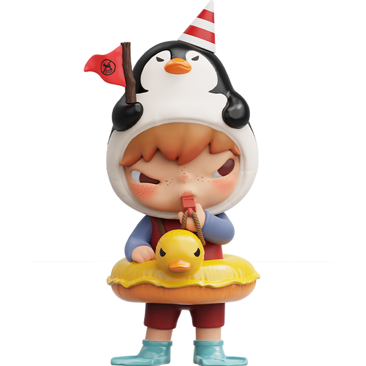 Hirono Penguin Lifeguard Figure - POP MART