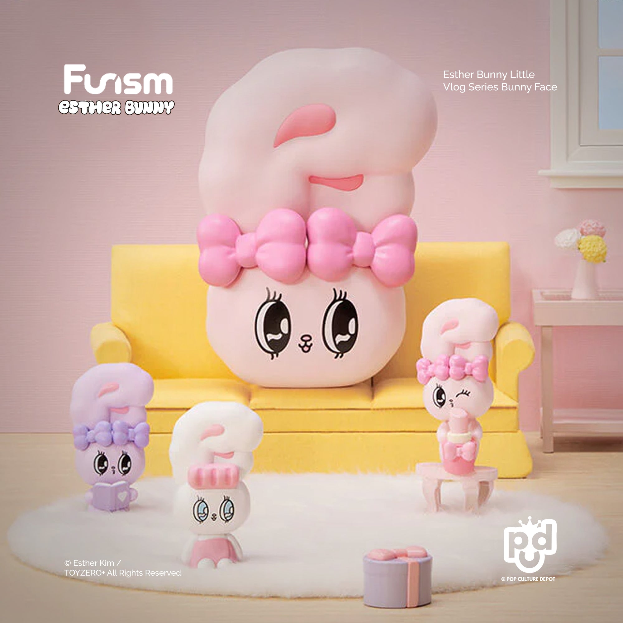 Esther Bunny Little Vlog Series Bunny Face – POP CULTURE DEPOT