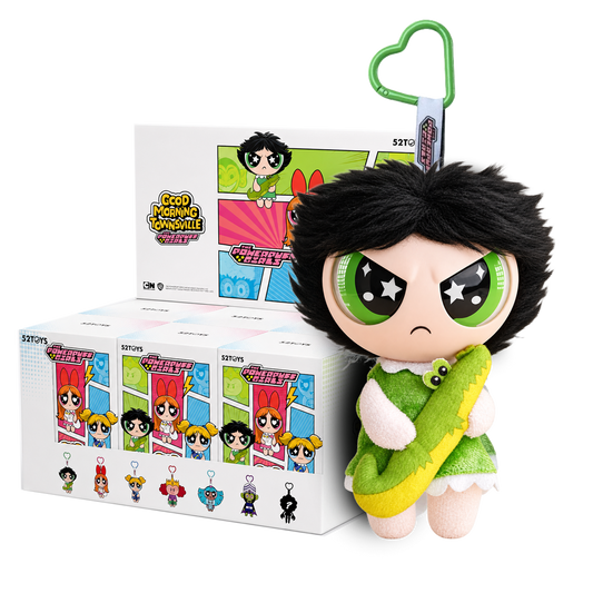 The Powerpuff Girls Good Morning Townsville Series Plush Pendant Blind Box - 52Toys