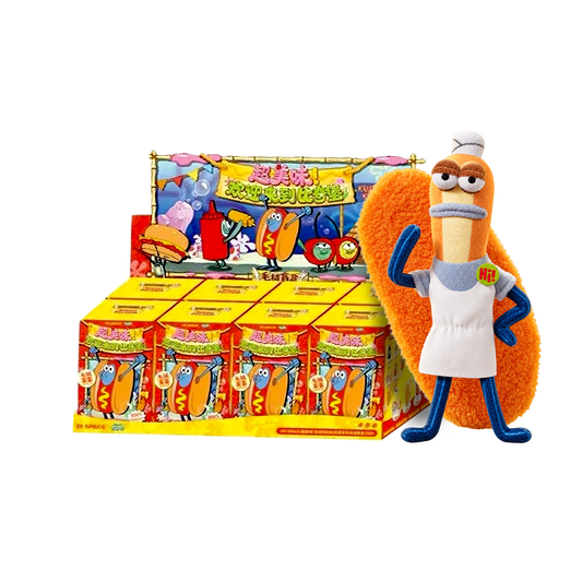 SpongeBob V2 Super Tasty Delicious! Welcome to Bikini Bottom Series Plush Blind Box - X11 Space