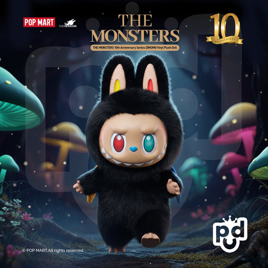 THE MONSTERS 10th Anniversary Series-ZIMOMO Vinyl Plush Doll (Pre-Order)