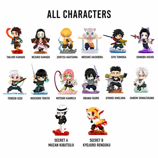 Demon Slayer: Kimetsu no Yaiba Battle Series Figures Blind Box (PRE ORDER)