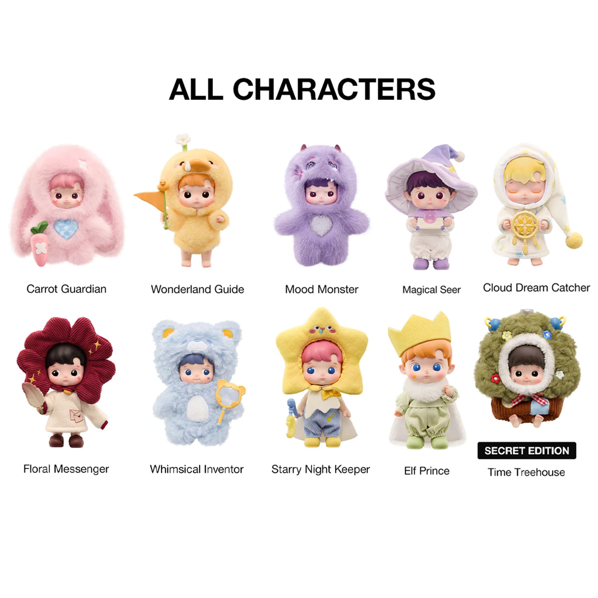HACIPUPU Enchanted Realm Tales Series MINI Action Figure (PRE ORDER)
