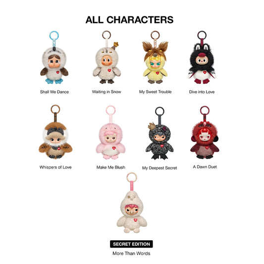 POP MART Dear Birds Series Plush Pendant Blind Box