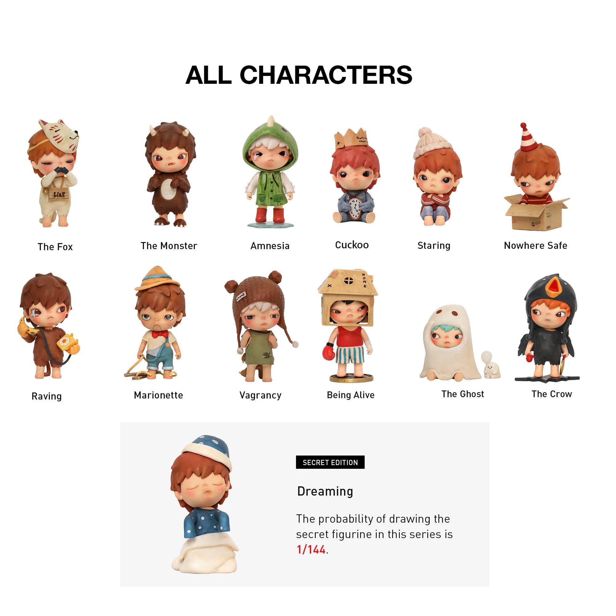 HIRONO The Other One Series Blind Box Figures – POP CULTURE DEPOT