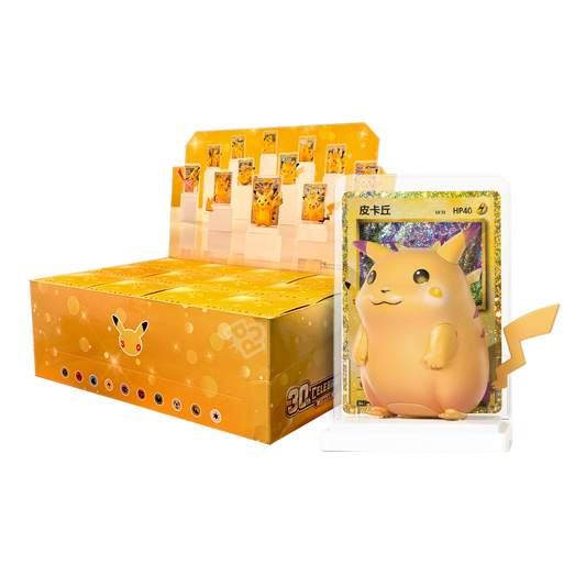 Pokémon Dreamy Eyes TCG Simplified 30th Anniversary  Series Figure Blind Box