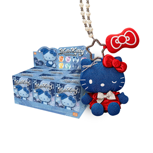 Hello Kitty Denim Series Plush Pendant Blind Box (PRE ORDER)
