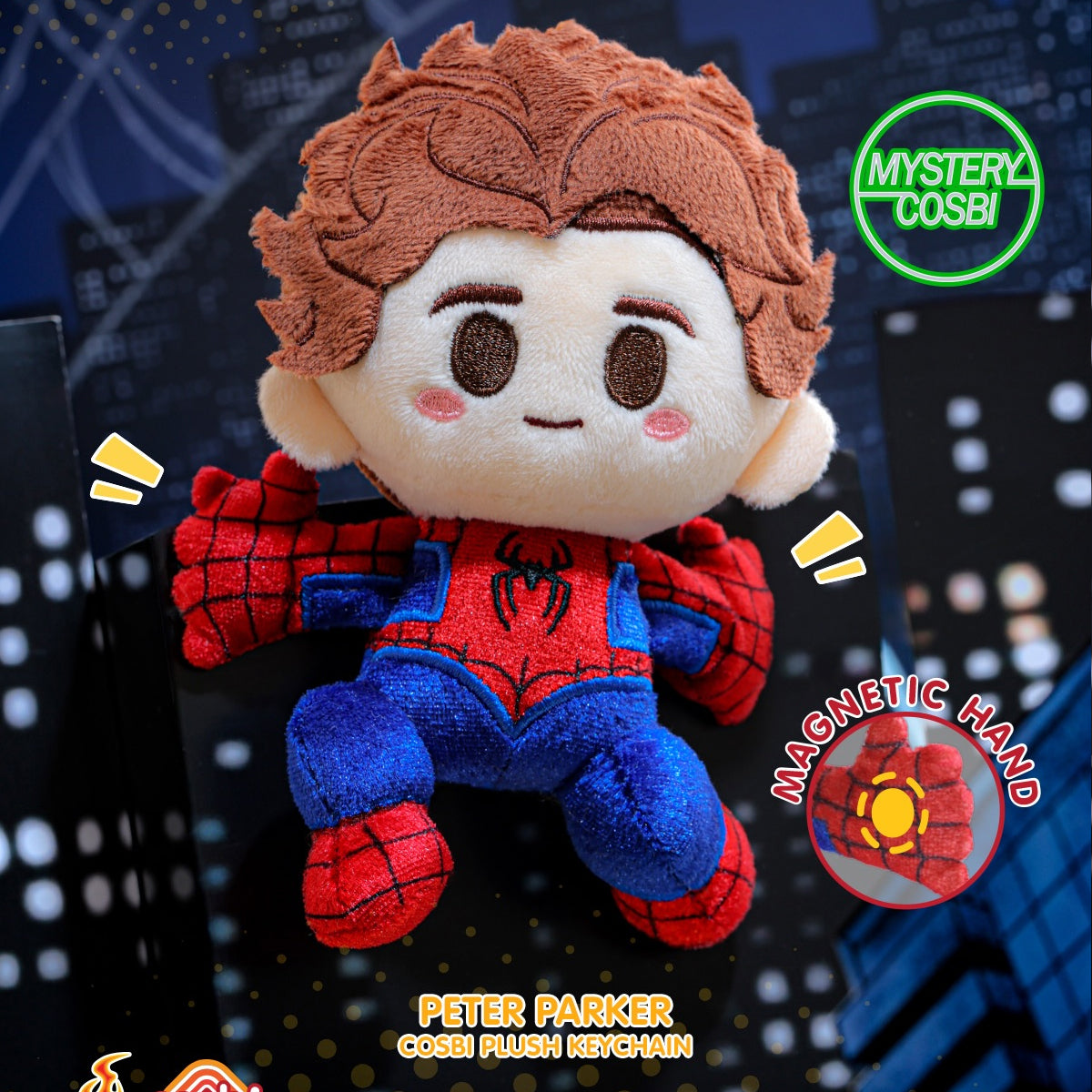 SPIDER-MAN COSBI PLUSH キーチェーン 3箱セット他 Spider-Man: Brand New Day Cosbi Plush Pendant Blind Box – POP