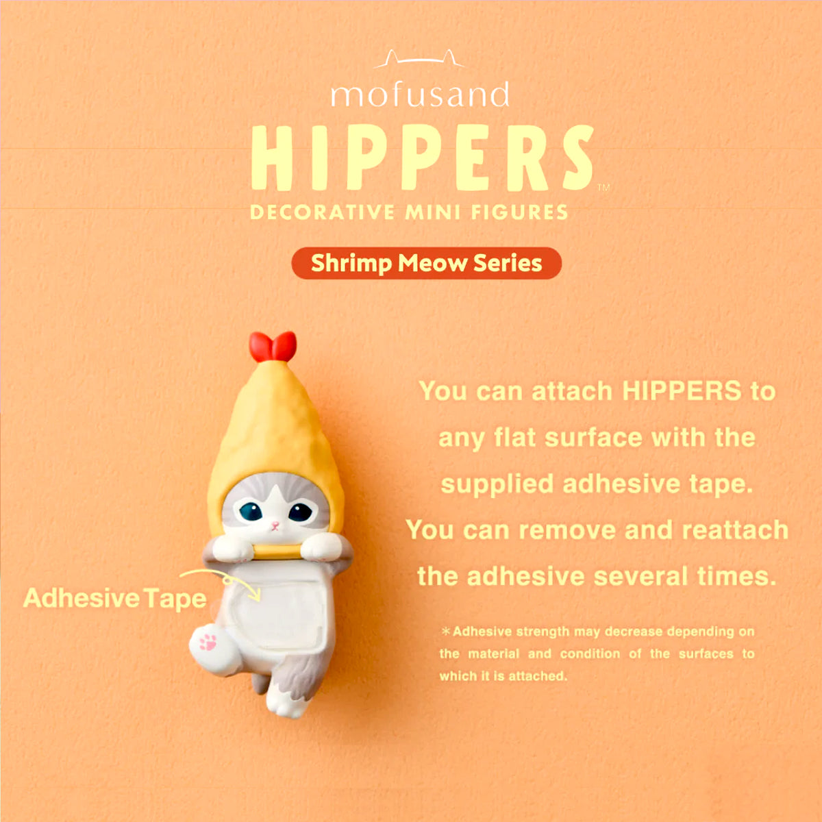 Sonny Angel × Mofusand Shrimp Meow Series Hippers Decorative Mini
