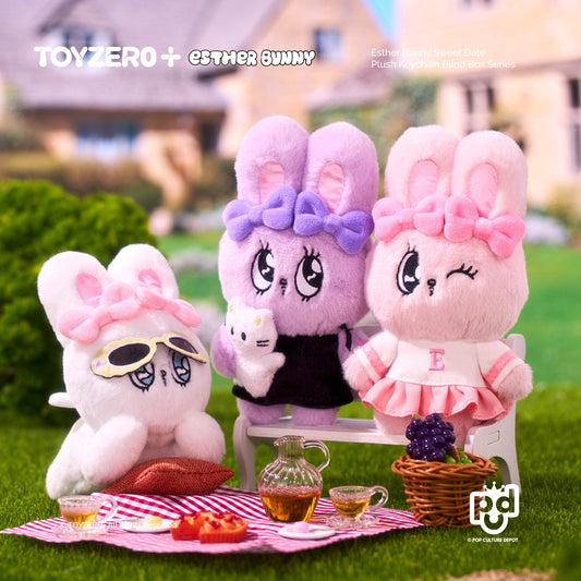 Esther Bunny Sweet Date Plush Pendant Blind Box Series - Toyzero