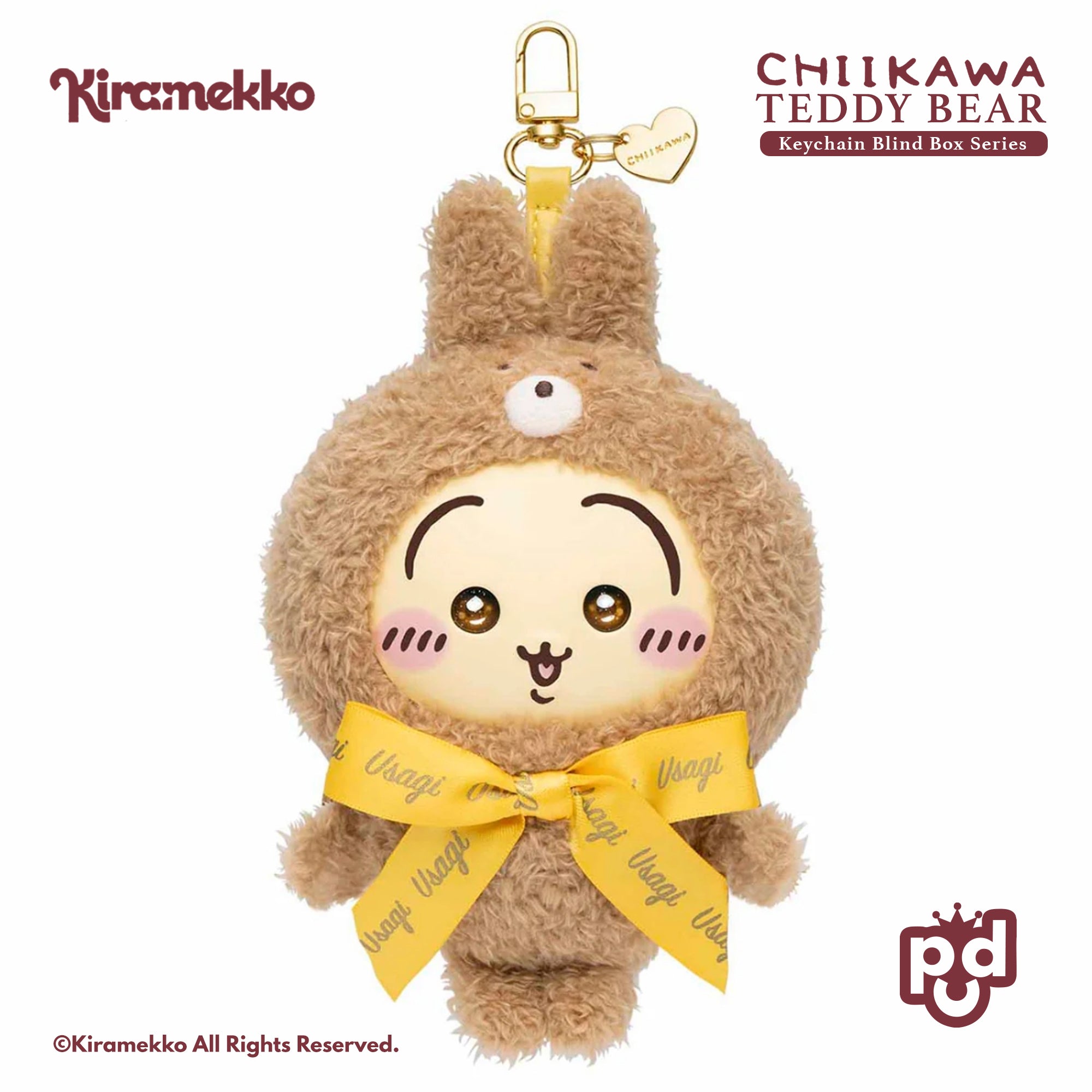 Chiikawa Teddy Bear Keychain Blind Box Series - Kiramekko – POP