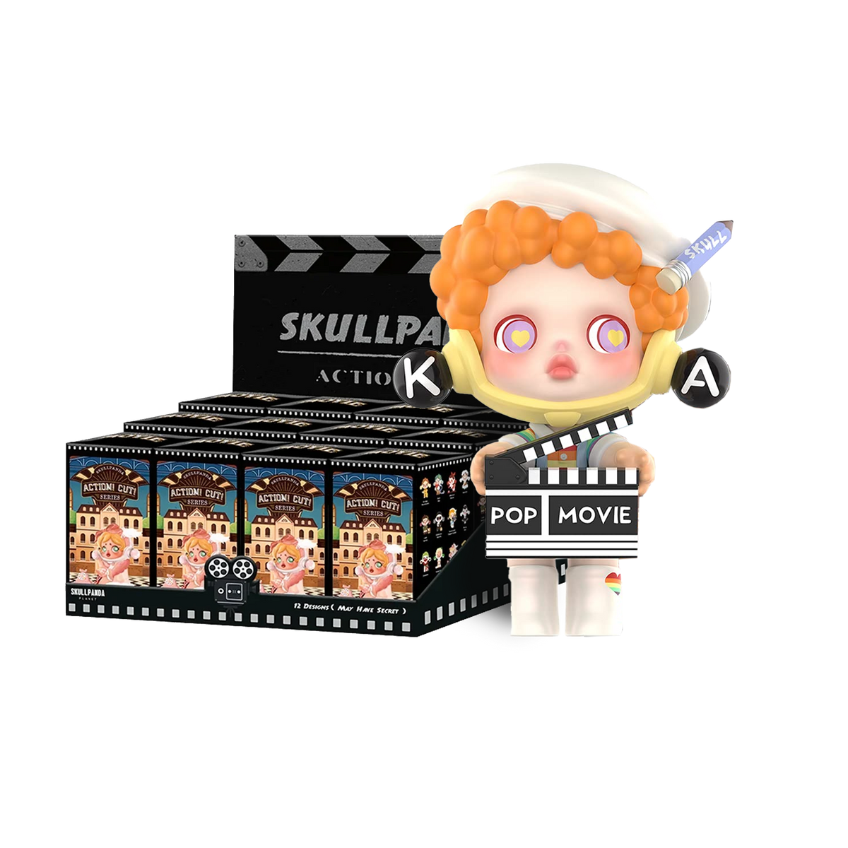 POP MART SKULLPANDA action! cut! Series Blind Box – POP CULTURE DEPOT