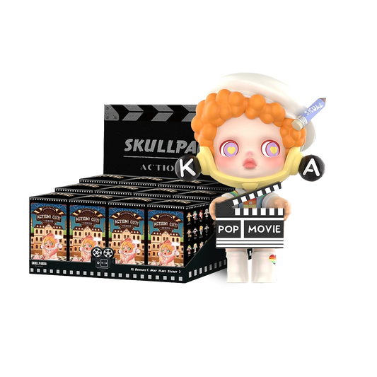POP MART SKULLPANDA  action! cut! Series Blind Box