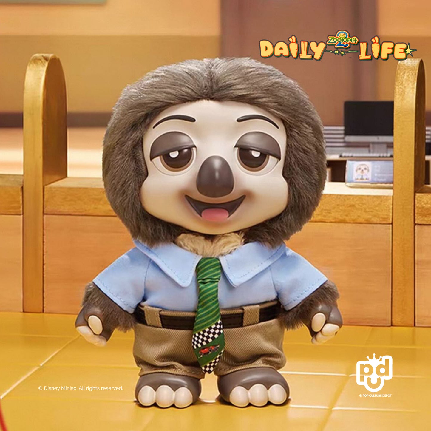 Zootopia V2 Daily Life Vinyl Plush Pendant Blind Box