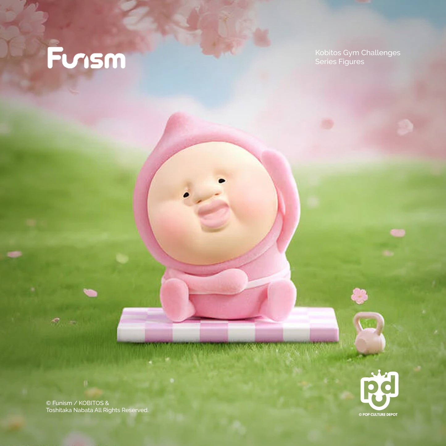 Kobitos Gym Challenges Blind Box Series Figures