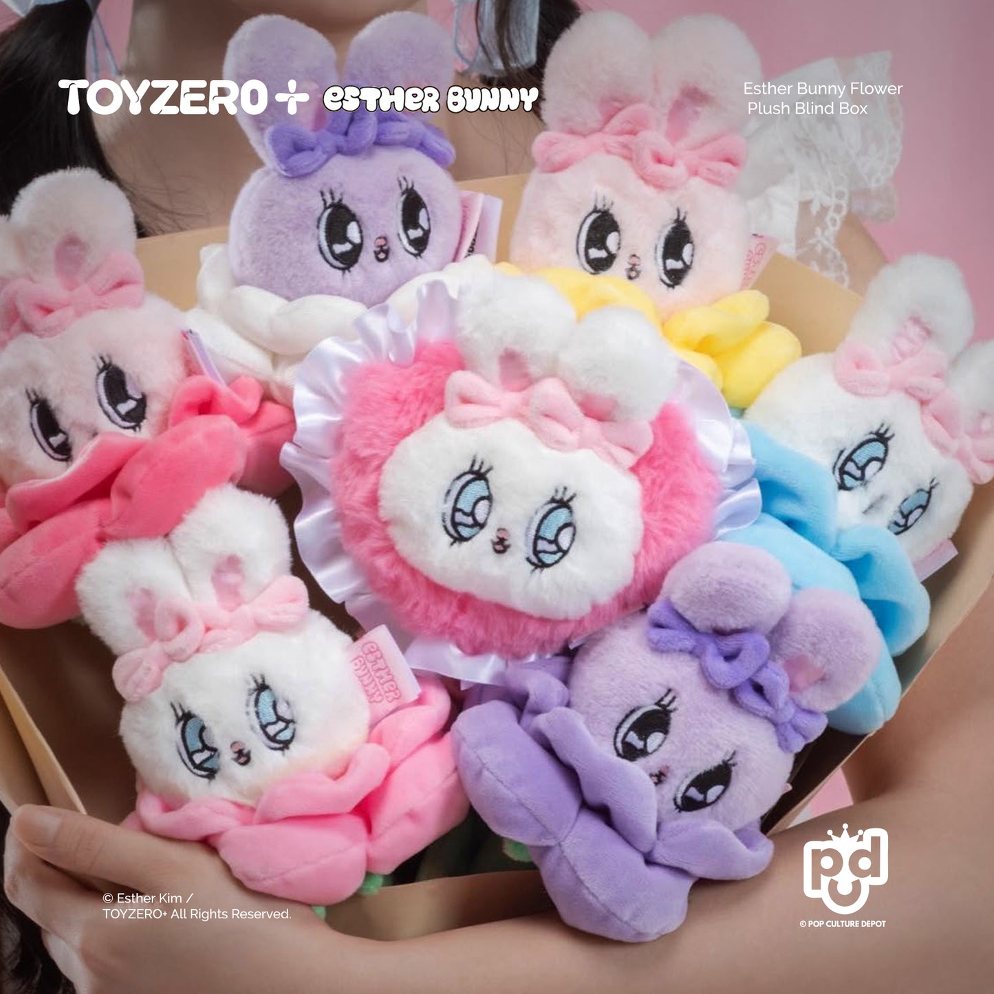 Esther Bunny Flower Plush Blind Box