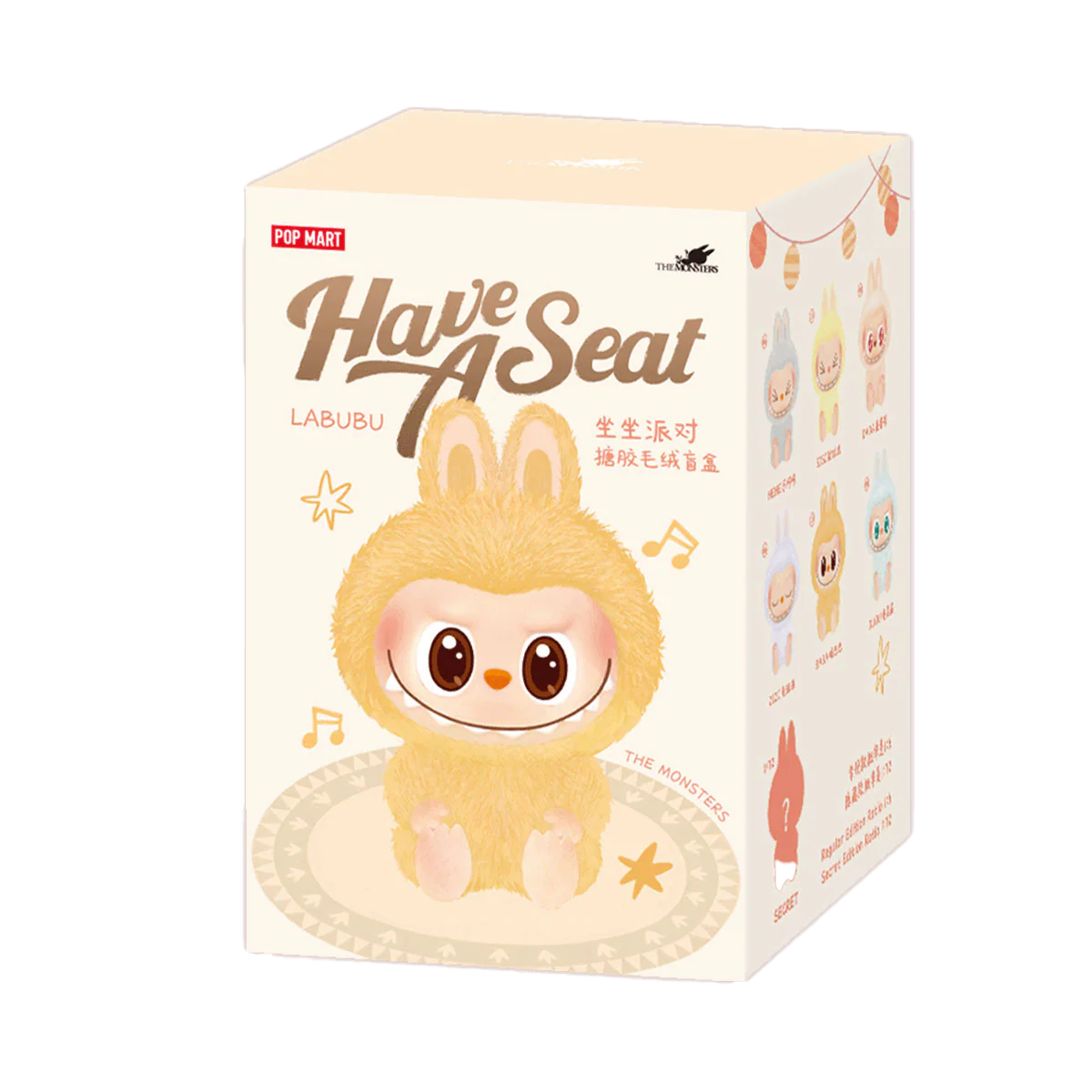 THE MONSTERS - Have a Seat Vinyl Plush Blind Box