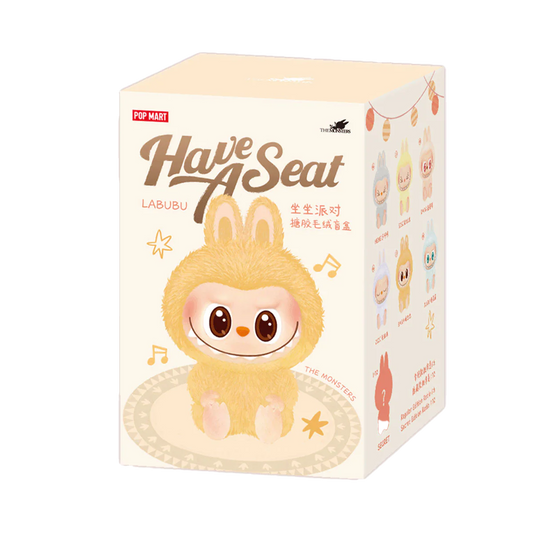 THE MONSTERS - Have a Seat Vinyl Plush Blind Box