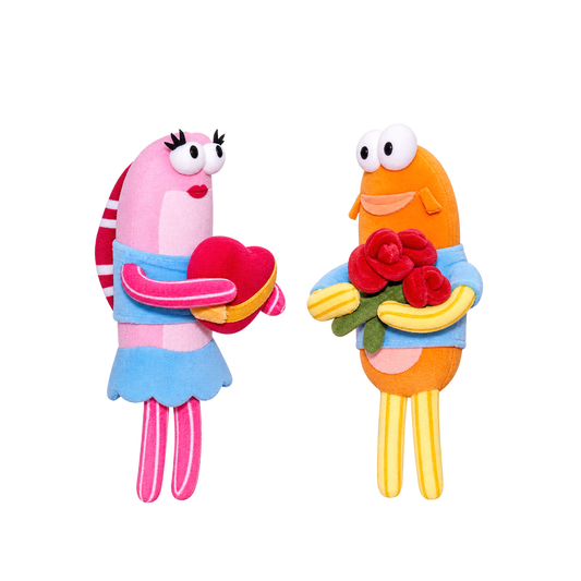SpongeBob SquarePants – Bikini Bottom Buddies: Romantic Fish Series Plush Pendants x POP MART (PRE ORDER)
