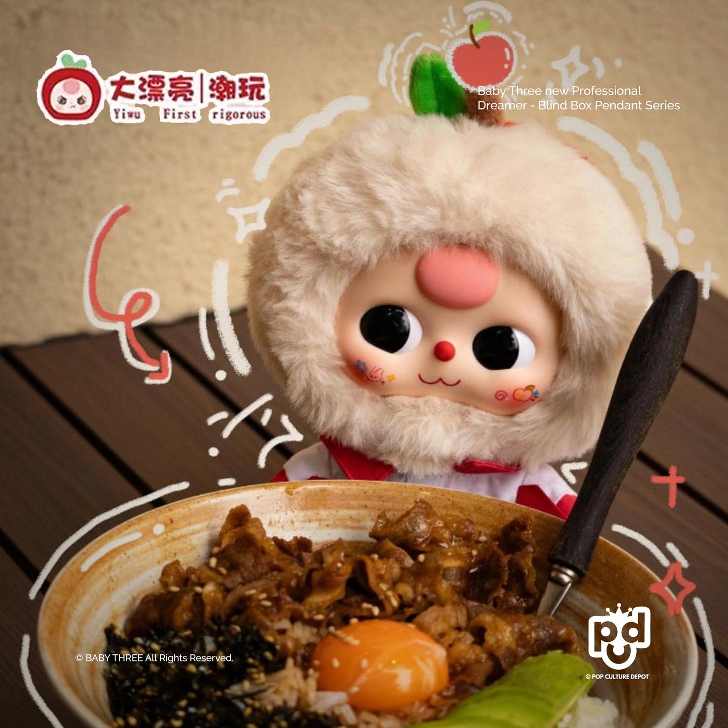 Baby Three's New Professional Dreamer Blind Box Pendant series