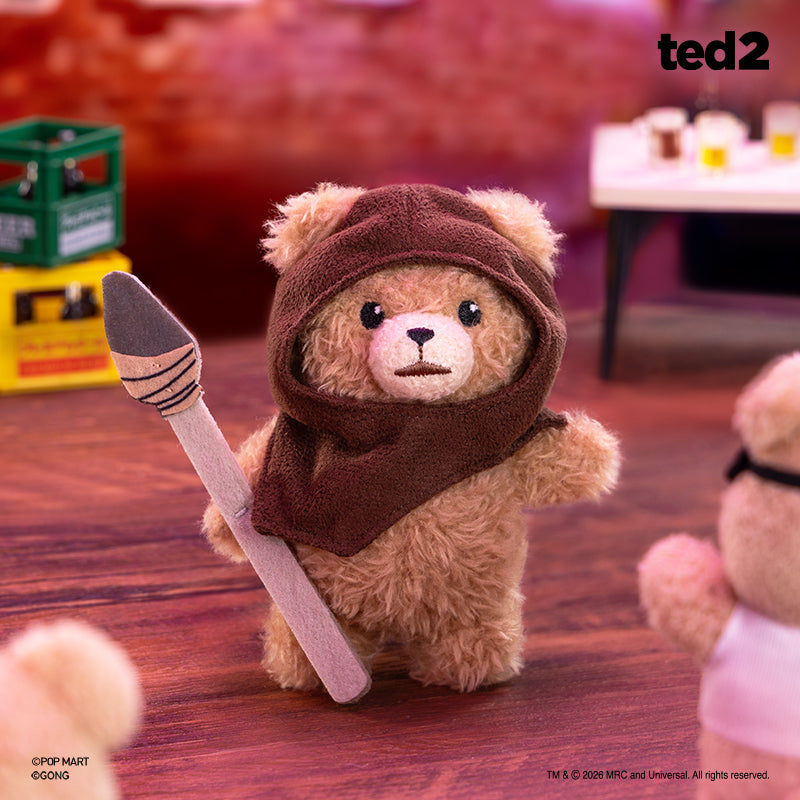 Baby Ted 2 Series Action Plush Pendant Blind Box - POP MART × Gong