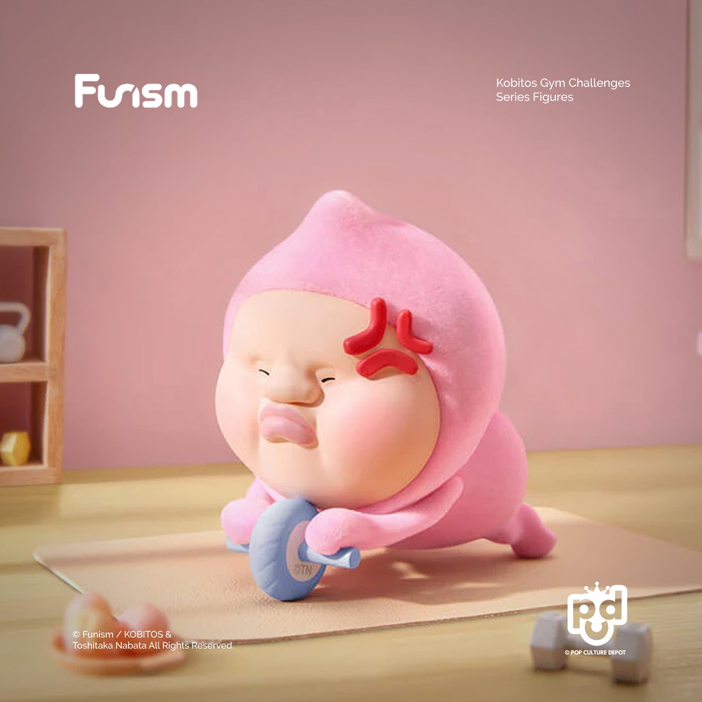 Kobitos Gym Challenges Blind Box Series Figures