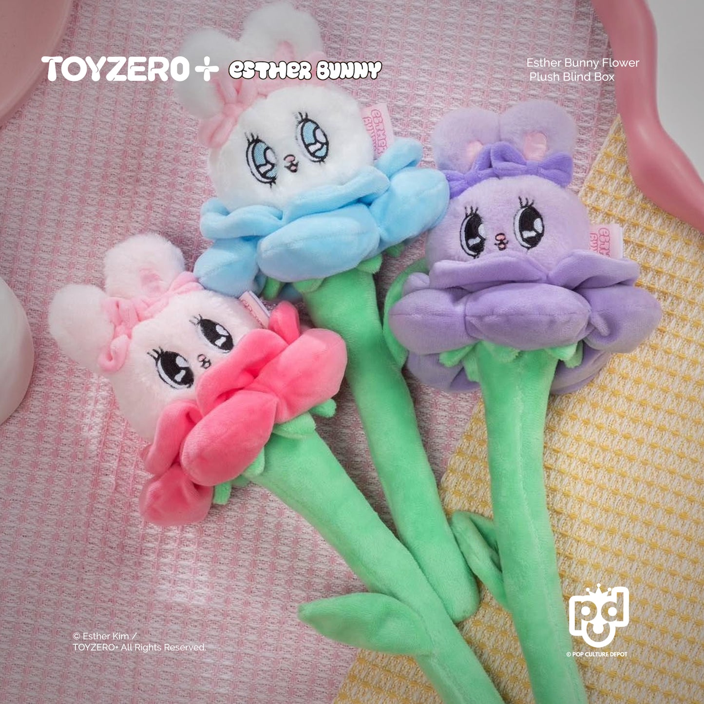 Esther Bunny Flower Plush Blind Box
