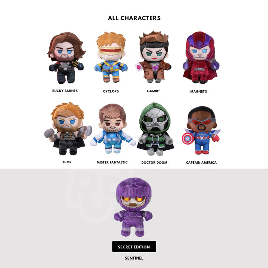 Marvel Avengers: Doomsday Cosbi Plush Pendant Blind Box Collection