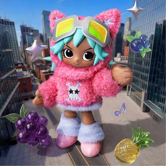 POP MART Peach Riot Fruit Punch Series Plush Doll Pendant